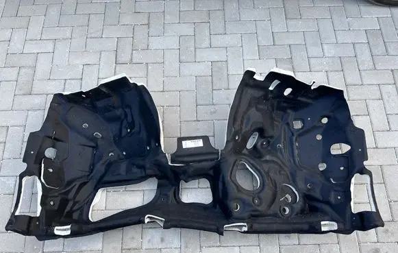 Heat shield in engine bay