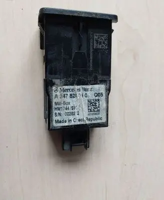 Mercedes-Benz Sprinter W907 W910 USB socket connector A2478200401 A2C1505280321 HW1744
