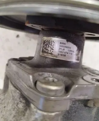 BMW X3 E83 Power steering pump 7652974116 345059204