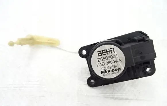 A/C air flow flap actuator/motor
