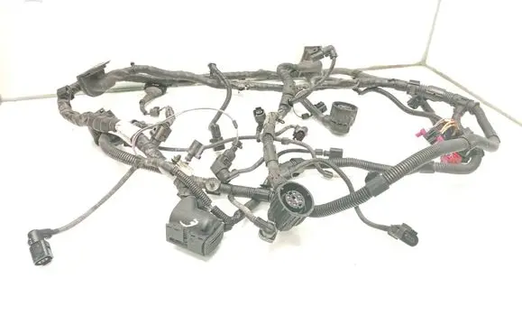 Volkswagen Touareg I Engine installation wiring loom 07Z971610AD
