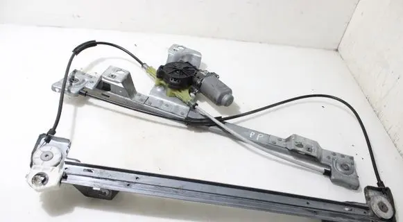 Front window lifting mechanism without motor