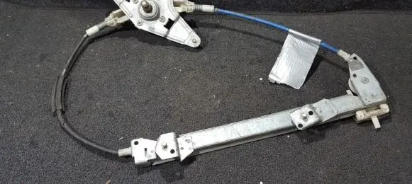 Sliding door window regulator with motor
