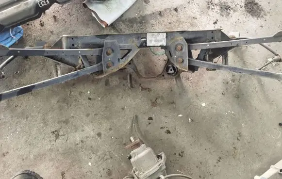 Mini Paceman (R61) Rear axle beam with reductor 663366879