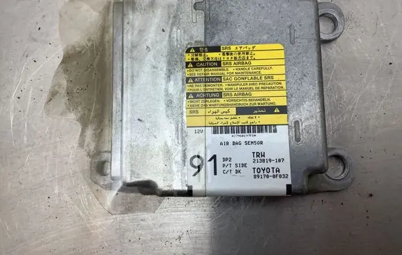 Toyota Corolla Verso AR10 Airbag control unit/module 891700F032 27960197F8 213819107