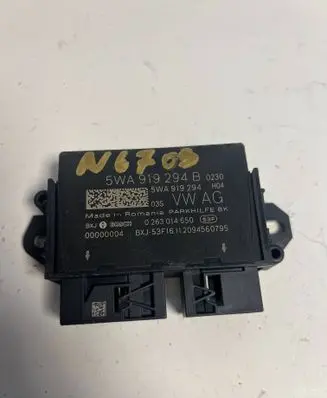 Skoda Octavia Mk4 Parking PDC control unit/module 5WA919294B 00000004 5WA919294