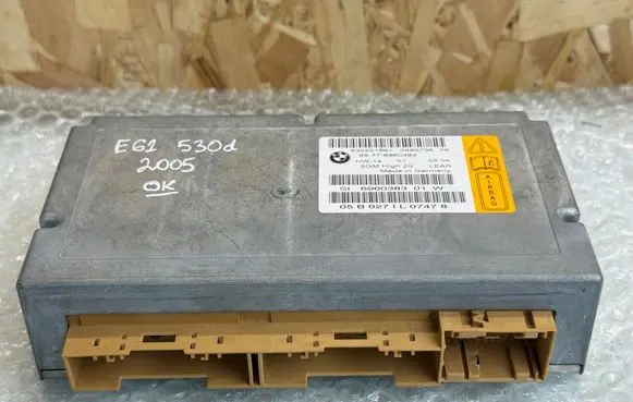 BMW 5 E60 E61 Airbag control unit/module 65776960383 6960383 532221891