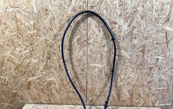 Porsche Cayenne (92A) Water drain line hose 7P5877204A