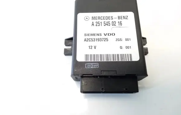Mercedes-Benz R W251 Other control units/modules A2515450216