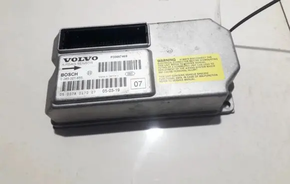Volvo S60 Airbag control unit/module 0285001655 P30667469