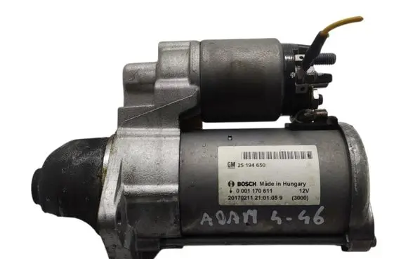 Opel Adam Starter motor 25194650