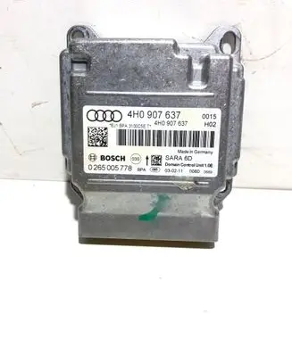 Audi A8 S8 D4 4H ESP acceleration yaw rate sensor 4H0907637 0265005778