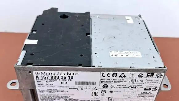 Navigation unit CD/DVD player