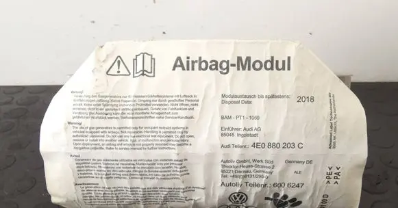 Audi A8 S8 D3 4E Passenger airbag 4E0880203C