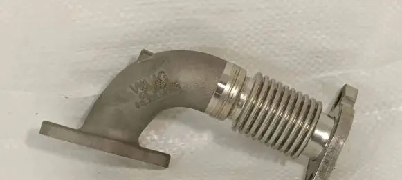 Volkswagen Crafter Exhaust flexible connection 04L131521BB