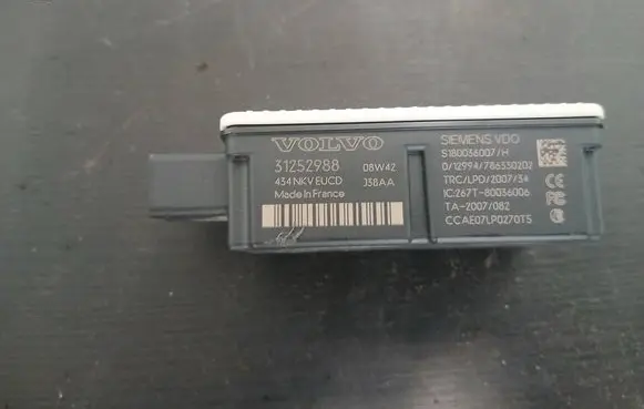 Volvo V70 Door central lock control unit/module S180036007H 31252988 S180036007