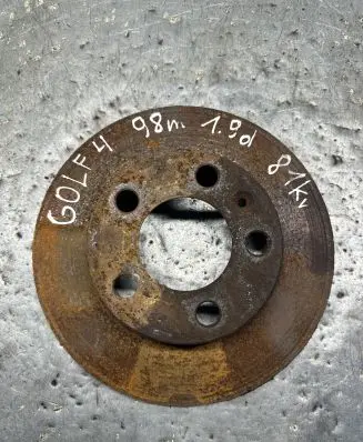 Volkswagen Golf IV Rear brake disc