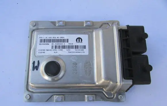 Fiat 500 Fuel injection control unit/module 52191346 TD4193140H41170