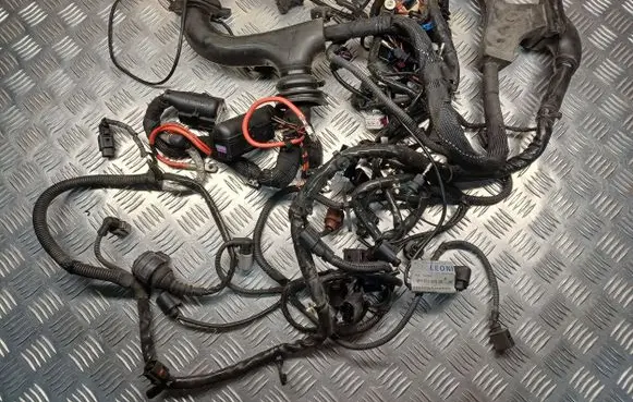 Engine installation wiring loom