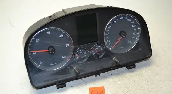 Volkswagen Touran I Speedometer (instrument cluster) 1T0920874A