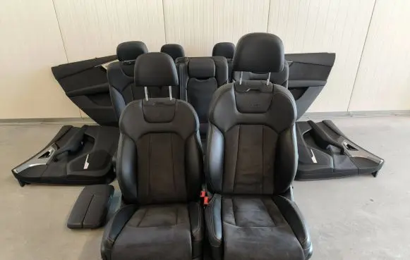 Audi Q7 4M Seat and door cards trim set 