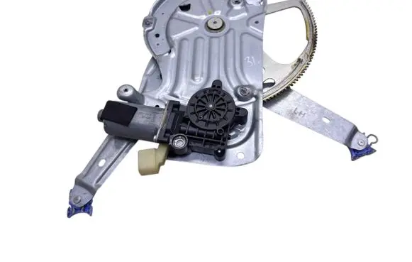 Front door window regulator with motor