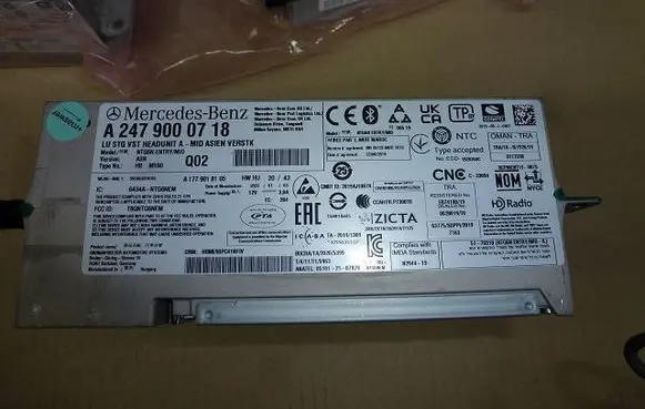 Mercedes-Benz CLA C117 X117 W117 Navigation unit CD/DVD player A2479000718
