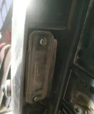 Subaru Forester SG Number plate light