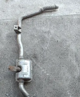 Audi Q7 4L Webasto auxiliary heater silencer 