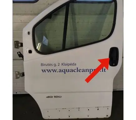 Renault Trafic II (X83) Front door exterior handle 