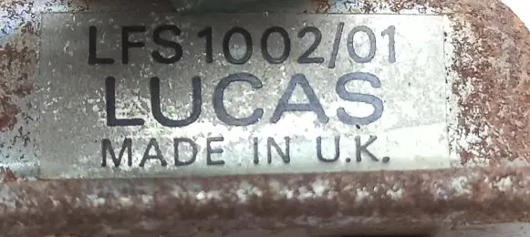Jaguar XJS Other relay LFS1002 LFS1001