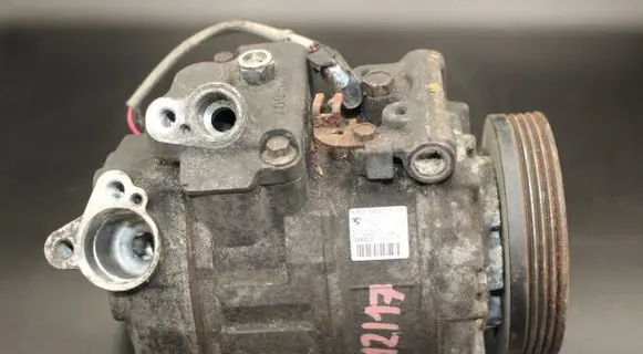 BMW 5 E60 E61 Air conditioning (A/C) compressor (pump) 6950152 4471902574 7SEU17C