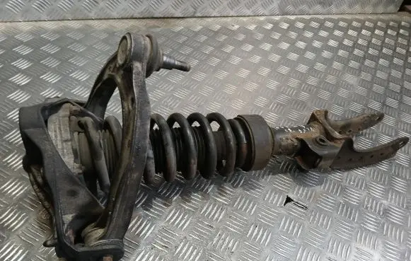 Volkswagen Touareg I Front shock absorber with coil spring