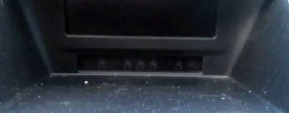 Peugeot 207 Screen/display/small screen