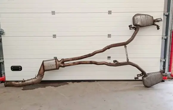 BMW 5 F10 F11 Muffler/silencer 7812397 8570096 7812394