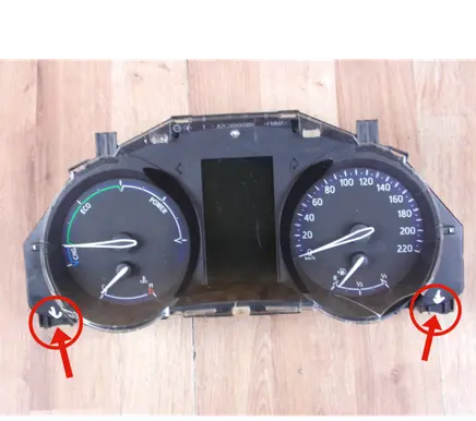 Toyota C-HR I Speedometer (instrument cluster) 83800F4510