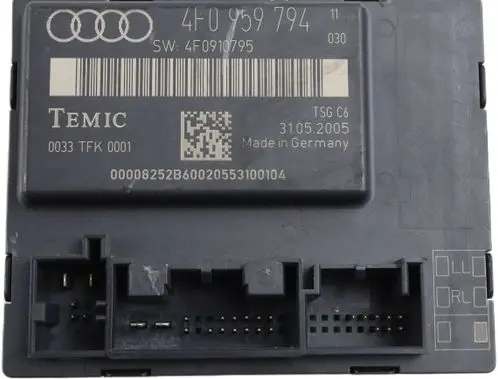 Audi A6 S6 C6 4F Door control unit/module 4F0959794 4F0910795 0033TFK0001
