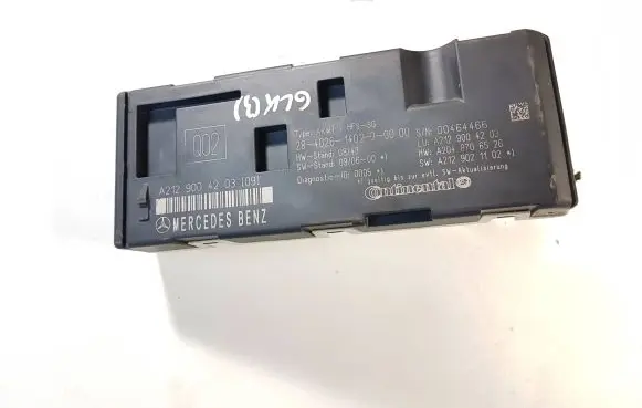 Mercedes-Benz GLK (X204) Tailgate/trunk control unit/module A2129004203