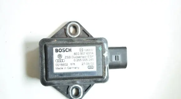 Audi A6 S6 C5 4B ESP acceleration yaw rate sensor 8E0907637A