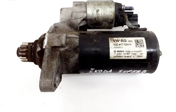 Skoda Superb B6 (3T) Starter motor 02Z911024H