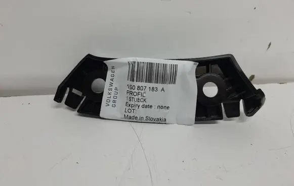 Volkswagen Up Front bumper mounting bracket 1S0807183A