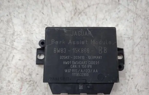Jaguar XF X250 Parking PDC control unit/module bW8315K866B D25KE303410 10532900