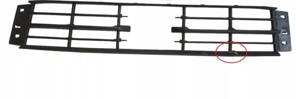 Skoda Fabia Mk3 (NJ) Front bumper lower grill 6V0853677A