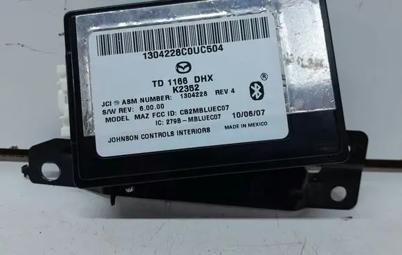 Mazda CX-9 Bluetooth control unit module TD1166DHX