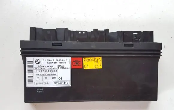 BMW 5 E60 E61 Comfort/convenience module 9168833