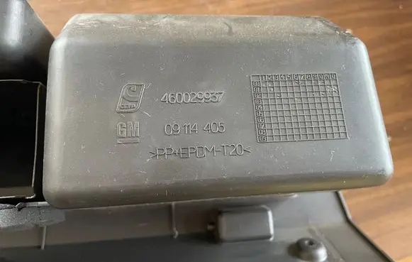 Opel Corsa C Glove box 460029937