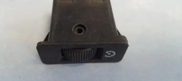 Panel lighting control switch