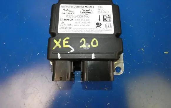 Jaguar XE Airbag control unit/module GX73-14D374-AJ 7110036272AB 0285013333