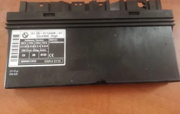 BMW 5 E60 E61 Other control units/modules 9114448
