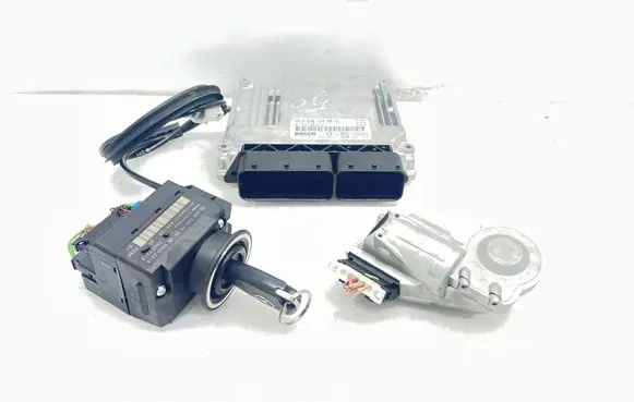 Mercedes-Benz CLK A209 C209 Engine ECU kit and lock set 2095451908 A6461500091
